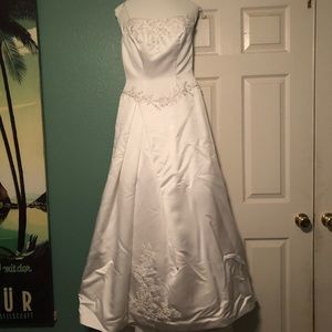 Casablanca wedding dress size 10
